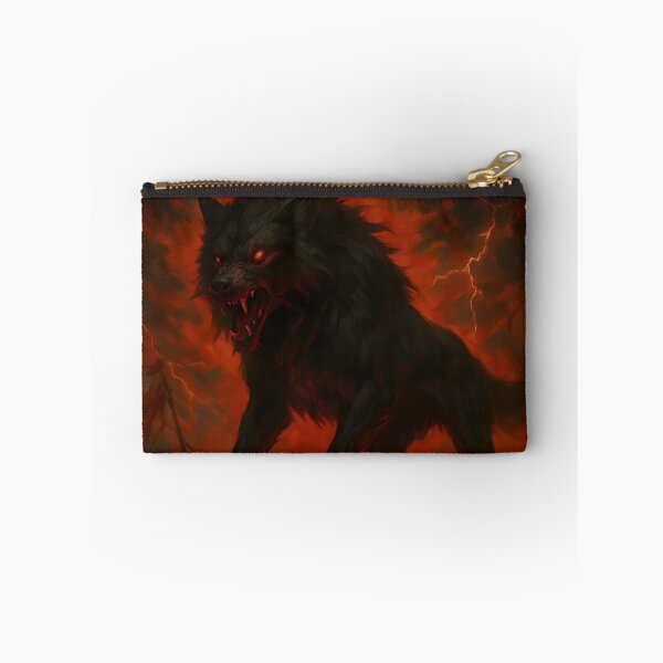 Item preview, Fenrir – Crimson Howl designed and sold by NorseDrip.