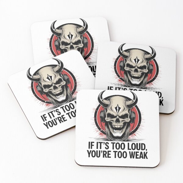 Item preview, If it's too loud, you're too weak designed and sold by whatthefoxsays.
