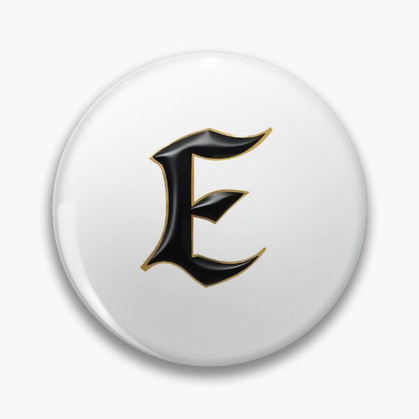 Item preview,  Letter E – Gold & Black Elegance designed and sold by RAKO13.
