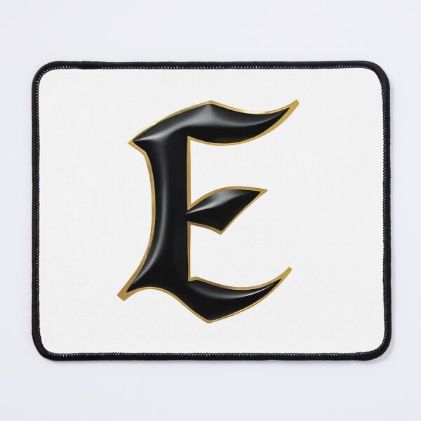 Item preview, Letter E – Gold & Black Elegance designed and sold by RAKO13.