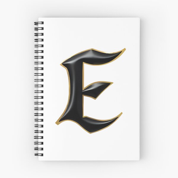 Item preview,  Letter E – Gold & Black Elegance designed and sold by RAKO13.