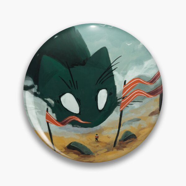 Item preview, Giant Cat in the Clouds - Illustration designed and sold by Catstyle / Marin Duret.