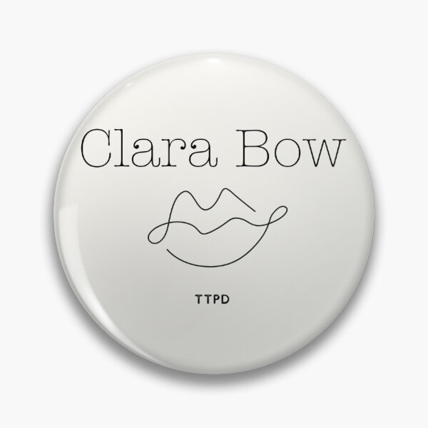 Item preview, Clara Bow The Tortured Poet's Department Swiftie Sticker designed and sold by KeelerCreative.