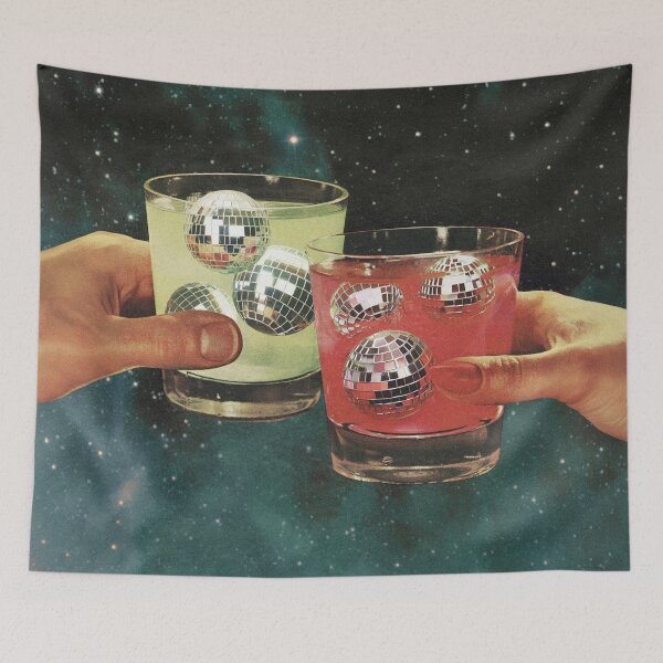 Item preview, Cosmic Cheers - Disco Ball Margarita designed and sold by Vertigo Artography.