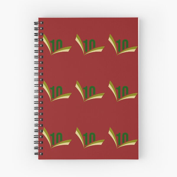 Item preview, Number 10 with gold detail. Modern and minimalist design. designed and sold by AlbinPixelArt.