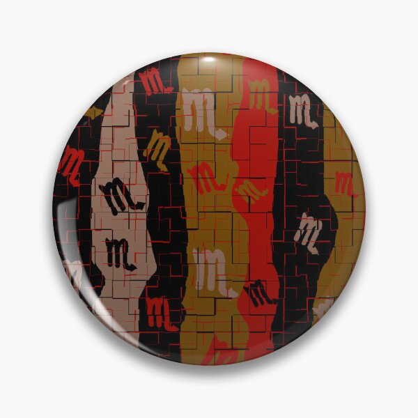 Item preview, Scorpio Tiled Stripes  designed and sold by BartholGraphics.