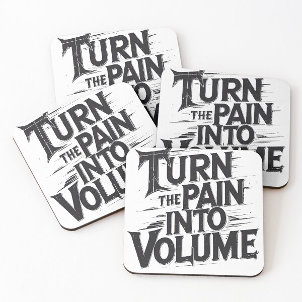 Item preview, Turn the pain into volume designed and sold by whatthefoxsays.