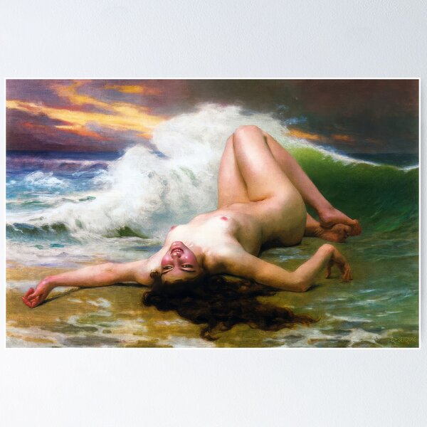 Item preview, La Vague Guillaume Seignac designed and sold by TeeARTHY.
