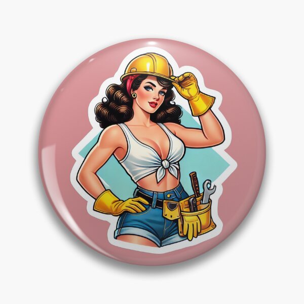 Item preview, Construction Pinup designed and sold by PinUpPizzazz.