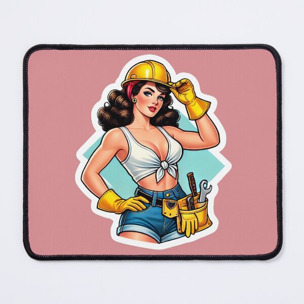 Item preview, Construction Pinup designed and sold by PinUpPizzazz.
