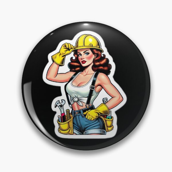 Item preview, Construction Pinup designed and sold by PinUpPizzazz.