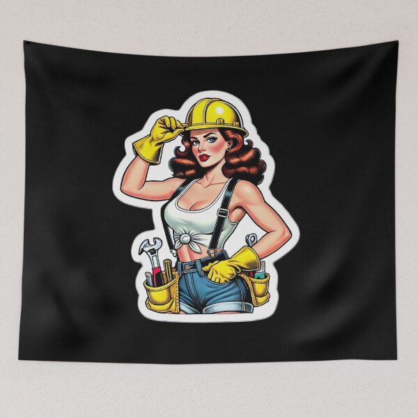 Item preview, Construction Pinup designed and sold by PinUpPizzazz.