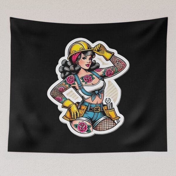 Item preview, Construction Pinup designed and sold by PinUpPizzazz.