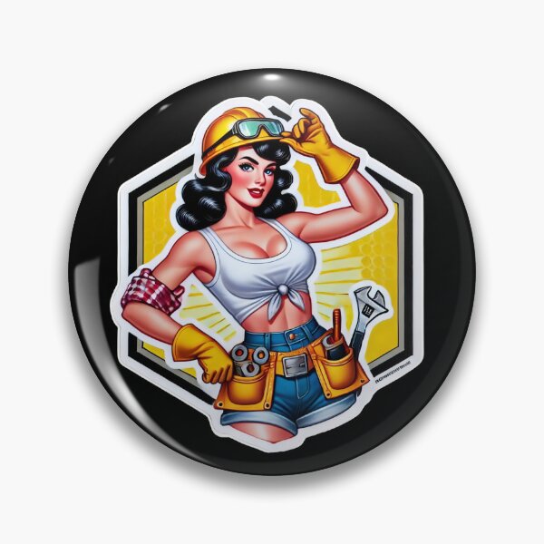 Item preview, Construction Pinup designed and sold by PinUpPizzazz.