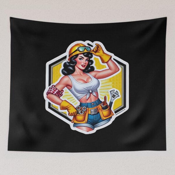 Item preview, Construction Pinup designed and sold by PinUpPizzazz.