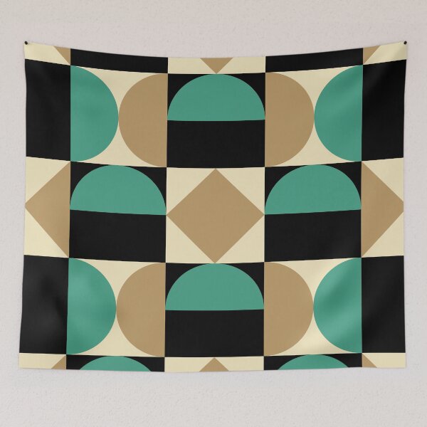 Item preview, Mid Century Modern Geometric Abstract 683 designed and sold by tonymagnerart.