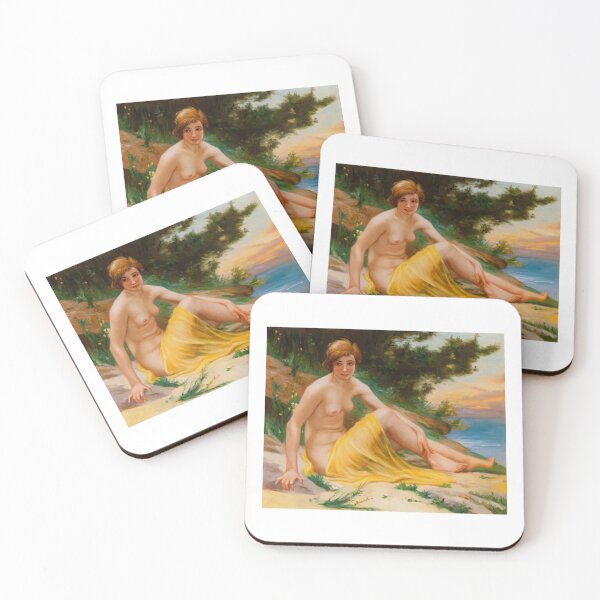 Item preview, Nu Sur La Plage Guillaume Seignac designed and sold by TeeARTHY.