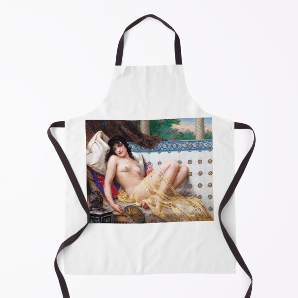 Item preview, Odalisque with a Fan Guillaume Seignac designed and sold by TeeARTHY.