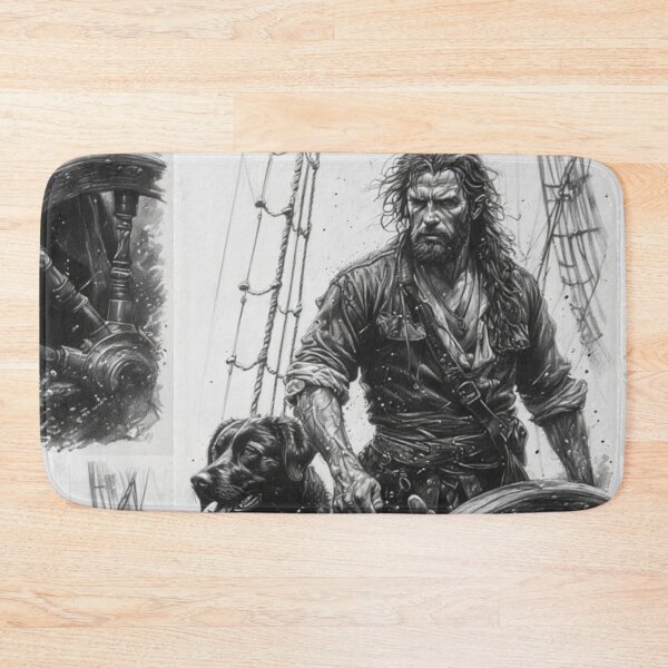 Item preview, Ship Mariner and Dog designed and sold by Buckwig.