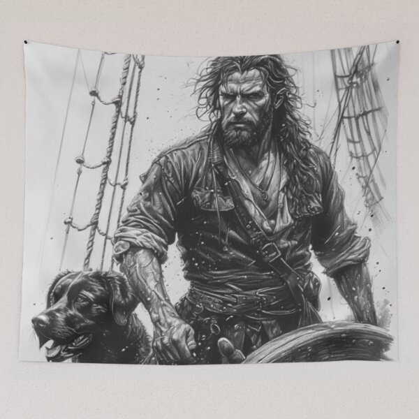 Item preview, Ship Mariner and Dog designed and sold by Buckwig.