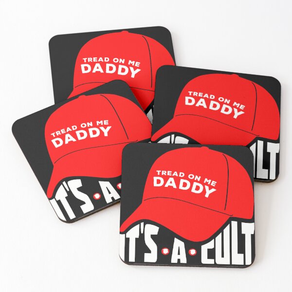 Item preview, Tread On Me Daddy It's A Cult Anti Trump T Shirts designed and sold by EthosWear.