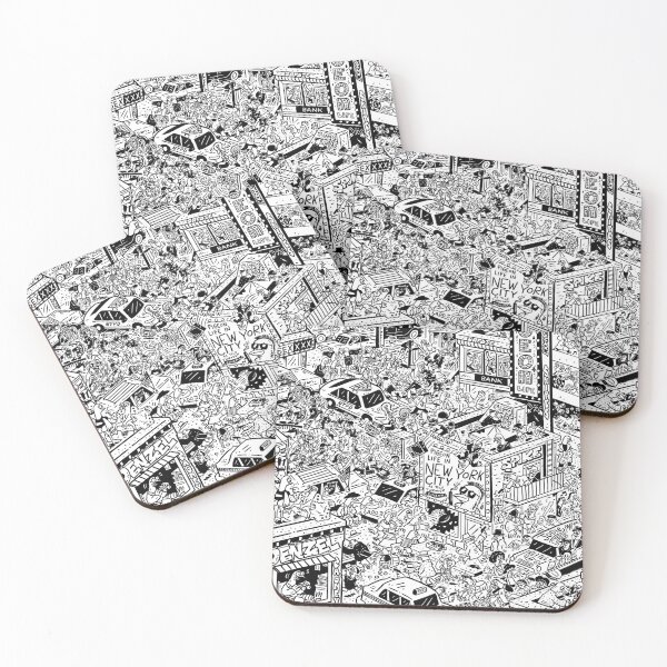 Item preview, Pigeon Life in New York City designed and sold by BRIAN WEAVER.