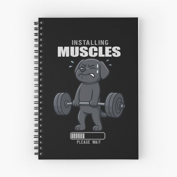 Item preview, Funny Black Labrador Installing Muscles Deadlift Workout Fitness Mom Dad Kids designed and sold by rafaeltto.