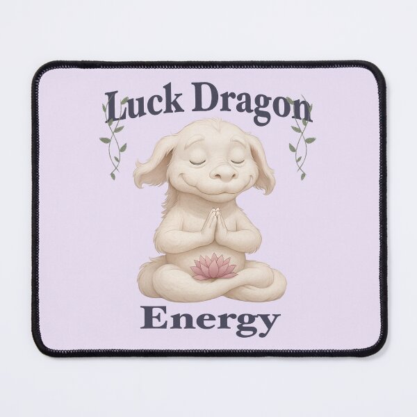 Item preview, Luck Dragon Energy - Serene Fantasy Creature Meditation designed and sold by DerpCat Sketches.