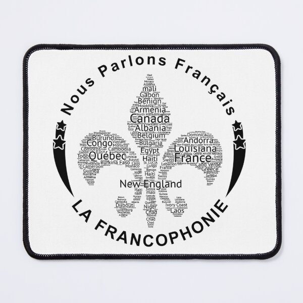 Item preview, Nous parlons français - Black designed and sold by FrancoStyle.
