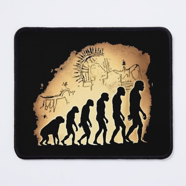 Item preview, caveman From Monkey to Modern designed and sold by Uglyandcute.