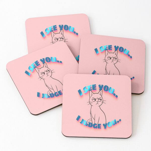 Item preview, I See You, I Judge You - Grumpy Cat designed and sold by JJMasters.