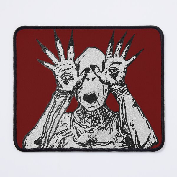 Item preview, Pale man from Pans Labyrinth ink illustration designed and sold by Evekingartist.