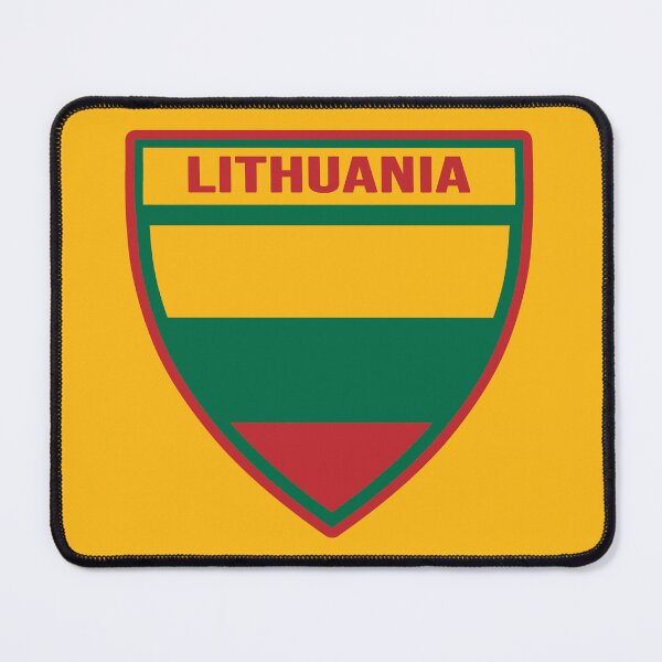 Item preview, Lithuania Flag Badge designed and sold by Cestus.