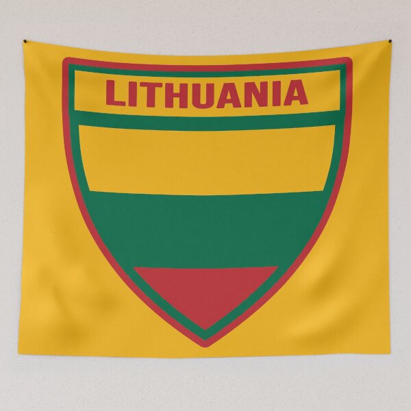 Item preview, Lithuania Flag Badge designed and sold by Cestus.