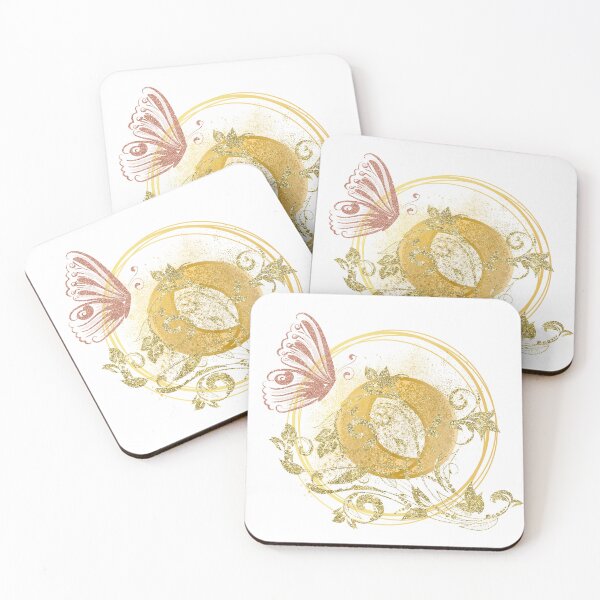 Item preview, Gold with Butterflies designed and sold by Creatingcorner.
