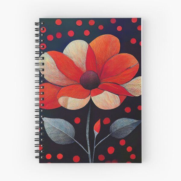 Item preview, Single Red Flower designed and sold by sonjas.