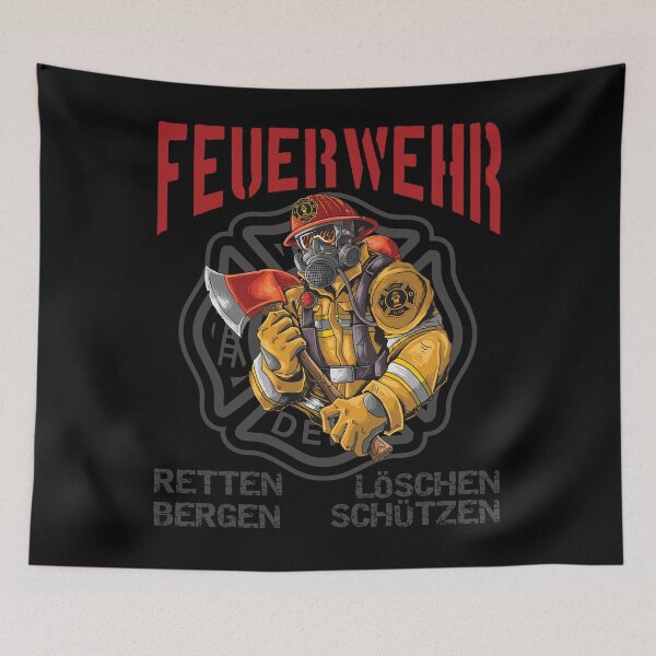 Item preview, Fire brigade rescue extinguish rescue protect designed and sold by MaximWundersee.