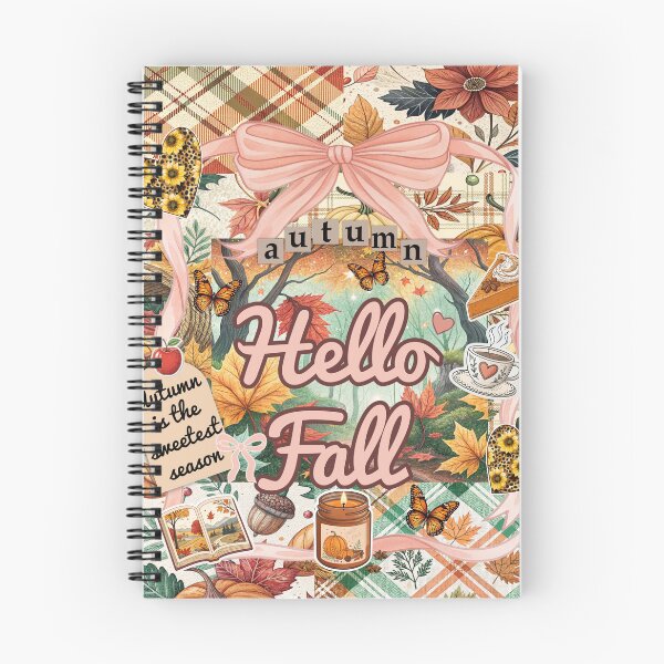 Item preview, Autumn Preppy Plaid Orange Collage designed and sold by Tetete.