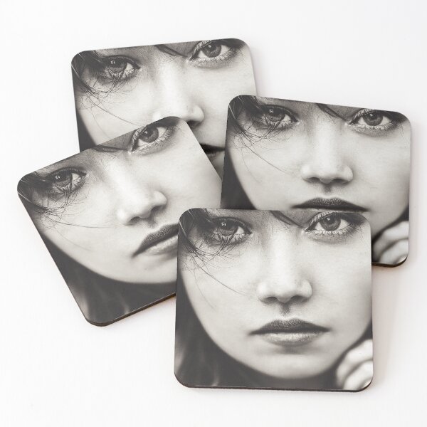 Item preview, a woman's gaze designed and sold by V1ntage4ever.