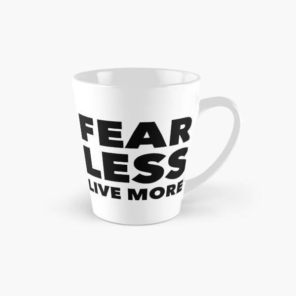 Item preview, Fear Less, Live More - Motivational Life Motto for Bold Living designed and sold by Soaring Eagle.
