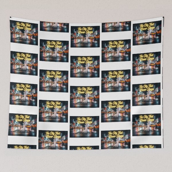 Item preview, New York Energy: An Immersive and Cinematic Yellow Cab Artwork designed and sold by Digital Dreams Arts.