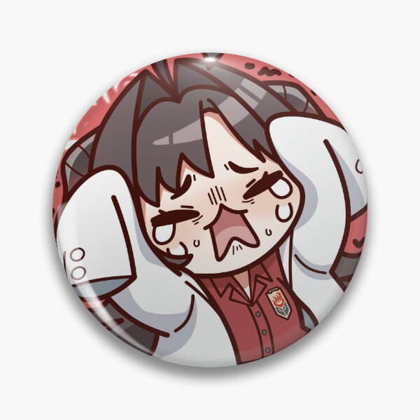Artikelvorschau, Kasumi Blue Archive Weinendes, verängstigtes Gesicht, Chibi, Fanmade entworfen und verkauft von Noredji Morien.