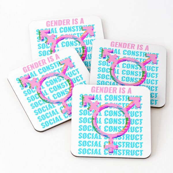 Item preview, Gender Is a Social Construct – Bold Pride Statement designed and sold by Drag Up Studio.