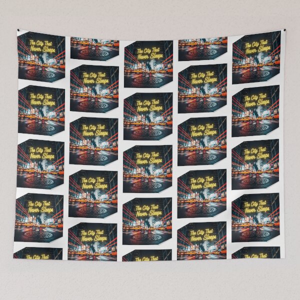 Item preview, New York Energy: An Atmospheric and Vibrant NYC Print designed and sold by Digital Dreams Arts.