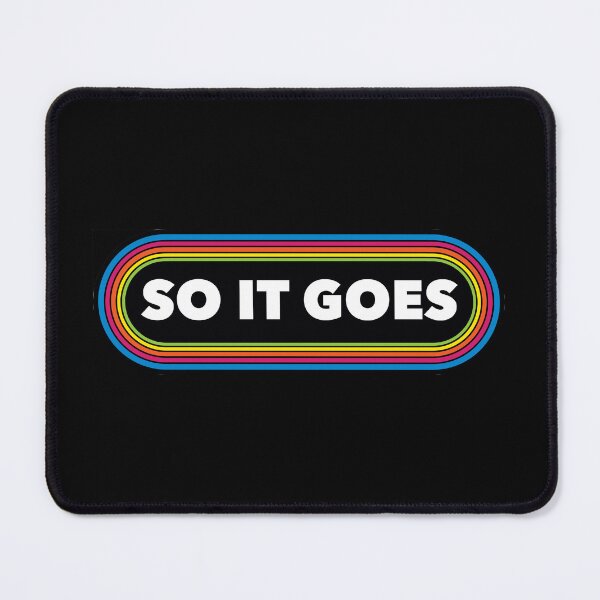 Item preview, So It Goes 1970s-1980s disco bumper sticker designed and sold by Popular-Gifts.