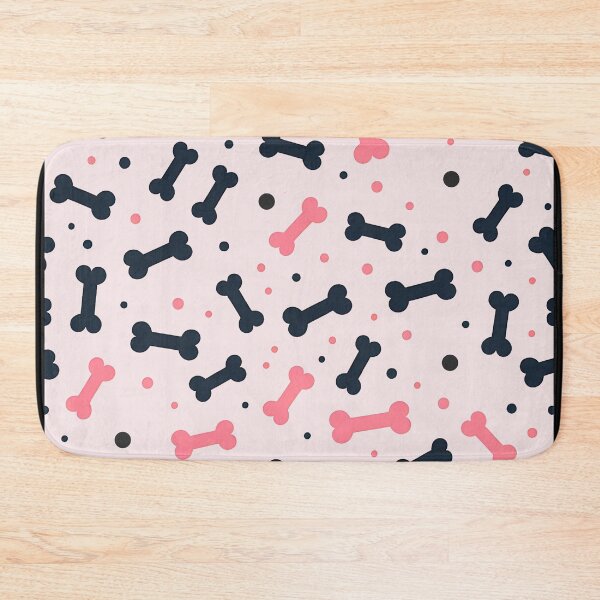 Item preview, Playful Dog Bones Pattern - Light Pink Background designed and sold by SportyAndArtful.