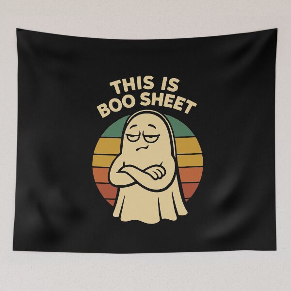 Item preview, This Is Boo Sheet Ghost Halloween Costume Men Women Retro  designed and sold by alenaz.