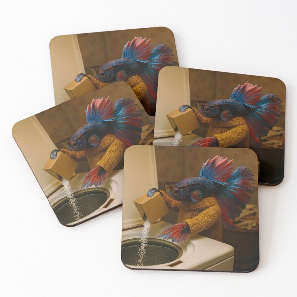 Item preview, Betta Fish Laundry Day – Cinematic Portra 400 Film Photo designed and sold by PortaPond.