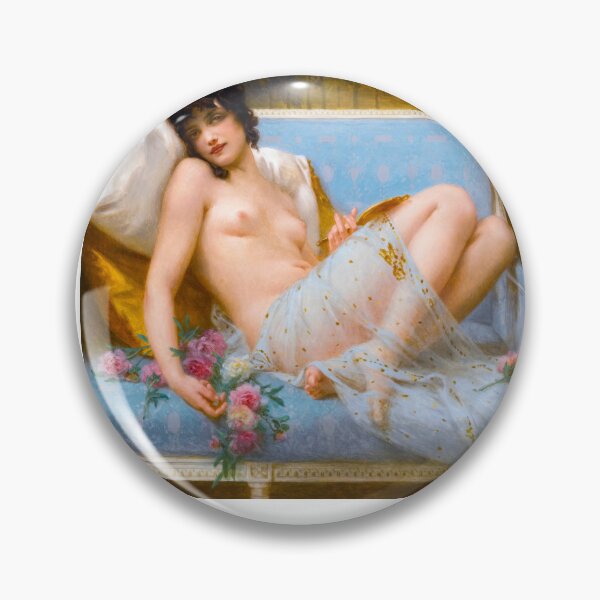 Item preview, Reclining Odalisque Guillaume Seignac designed and sold by TeeARTHY.
