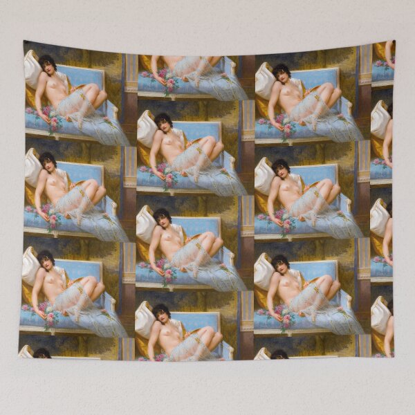 Item preview, Reclining Odalisque Guillaume Seignac designed and sold by TeeARTHY.